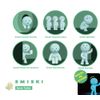 Smiski Toilet Series "Glow in the dark" Mini Figure