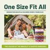 Mosquito Repellent Bracelet 15 Pack, PandyCare Mosquito Bands for Adults, Kids & Babies - Premium Quality, DEET-Free Natural Wristbands, Protection Insects up to 300 Hours
