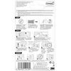 Command Bath Medium Hook, Matte Black - 1 Hook and 2 Water-Resistant Strips - Adhesive Strips for Damage Free Hanging