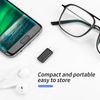 SIYUPU 2 Pcs Universal USB-C/Micro-USB Converter Kit - Compact Bidirectional Adapter for Charging, Data Transfer and Multi-Scenario Connection