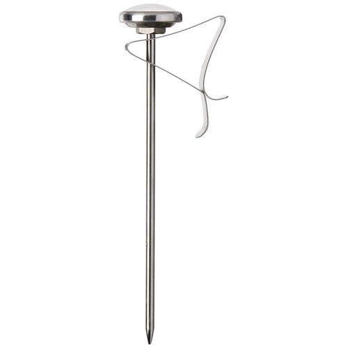 CDN ProAccurate® Instant Read Beverage Frothing Thermometer with Clip for Precise Temperature Measurement, 5" Stainless Steel Stem, Black Case (IRT220-F)