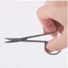 XUJINCN Beauty Scissors,3.5in Little Scissors,for Personal Care Facial Hair Removal Scissors，Curved Scissors and Round Scissors，For Pruning Men/Women Eyebrows,Eyelashes，Nose Hair,Ears,Beard,3 Pack