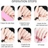 MIZHSE Reflective Gel Polish UV/LED Sparkling Glitter Nail Polish Shiny Diamond Gel Nail Polish 10ml Single Bottle Nail Polish Gel (Silver)