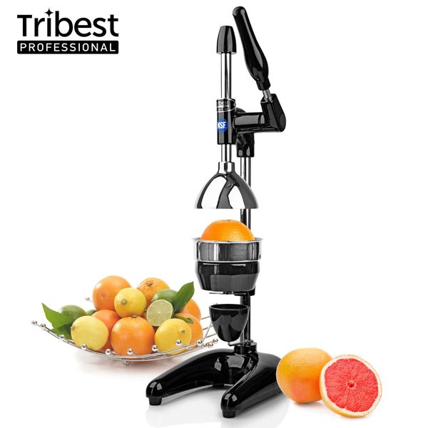 Tribest Professional Cancan Manual Citrus Juice Press Black NEW