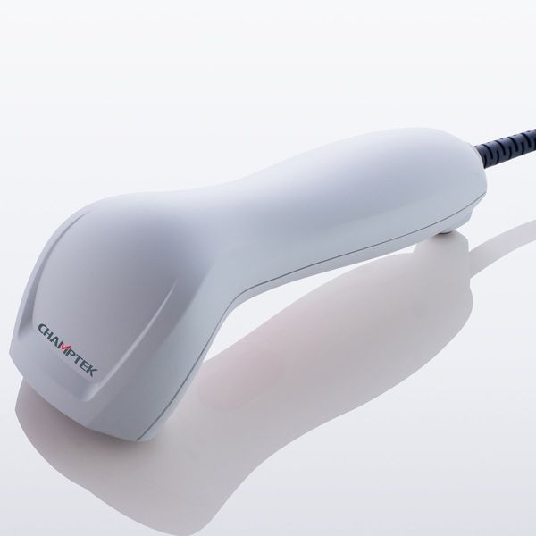 CCD Barcode Reader SD380 (USB Connection), Light Gray, LCD Reading, GS1 Code Compatible