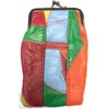 SPORTIMES Eclipse Unique Multi Color Patched Lamb Skin Cigarette Case Pouch, 100s, 3202S