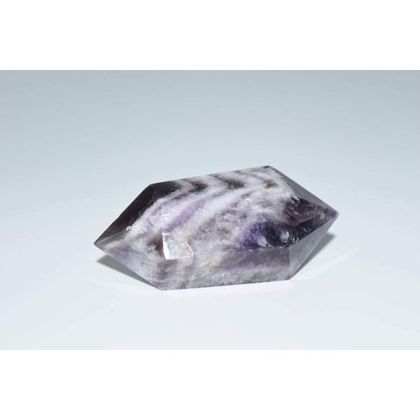 Nature's Enlightenment 30g Chevron Amethyst Double Terminated Wand Point