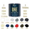 THE ONE Paint Gloss 250ml - Multi Surface Paint - No Undercoat or Primers required (Grey)