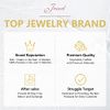 Jeracol Copper Magnetic Bracelets for Men Women,100% Solid Copper Magnetic Cuff Bangle with Powerful Magnets(Each 3500 Gauss), Brazaletes with Ajsust Tool&Jewelry Gift Box