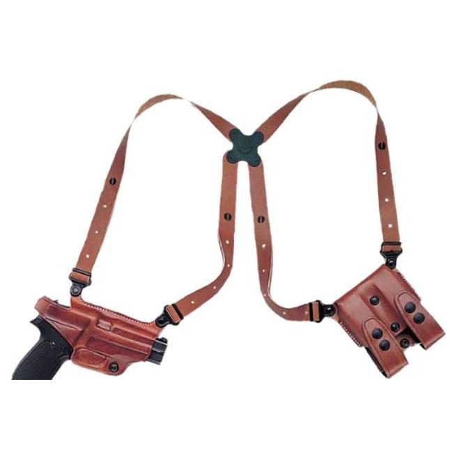 Galco Miami Classic Shoulder System for Glock 21, 20 (Tan, Right-Hand)