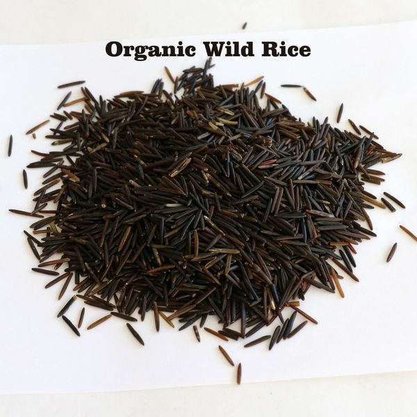 5 LB Grown Organic Long Grain Wild Rice Bulk Kosher Certified