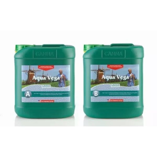 Canna Aqua Vega A & B - hydroponics nutrients grow veg plant formula