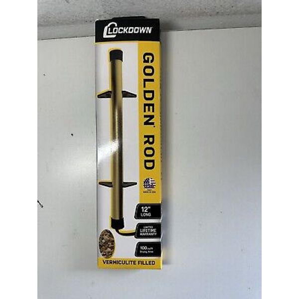 Lockdown Golden Rod 12" Dehumidifier Rod, Gun Vault Humidity Control and Rust...