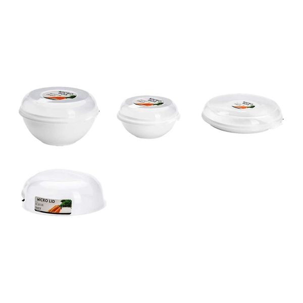 Microwave Plate with Lid 23 cm