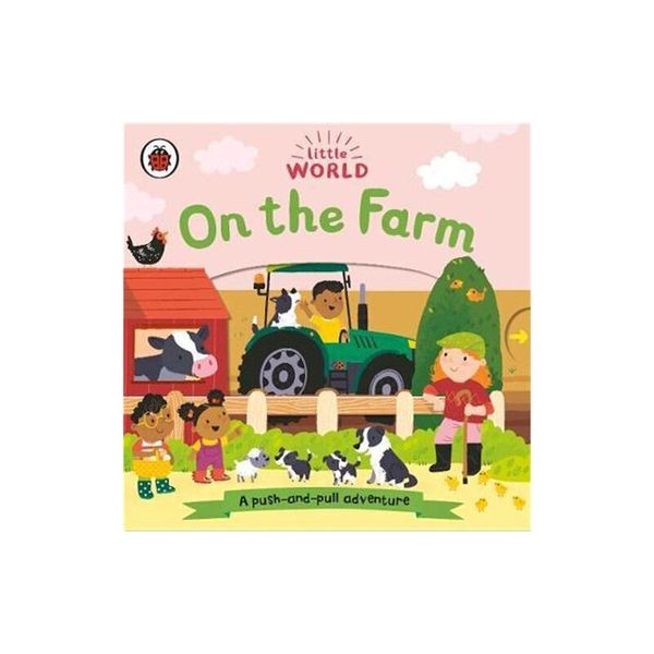 现货 Little World: On the Farm 英文原版绘本 小世界农场 低幼亲子益智游戏操作书翻翻书 纸板书【上海外文书店】