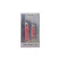 Cala Soft touch coral nail clipper duo