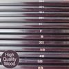 12 Graded Pencils - Draws, Tones & Shades without mess