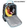 Fringoo Double Decker Kids Lunch Bag - Gamer Design, Compartment, Insulated