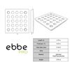 Ebbe Pro Series Square Drain Grate - Oil Rubbed Bronze