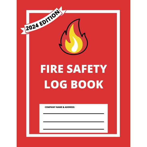 Fire Safety Log Book: A4 Red Cover | Fire Alarm Testing Log Book |Fire Inspection And Testing Log | Health And Safety Compliance Record Book | Fire ... Log Book, For Landlords, Business and Schools