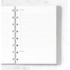 Filofax Minimal to Do Notebook Refill - A5,White