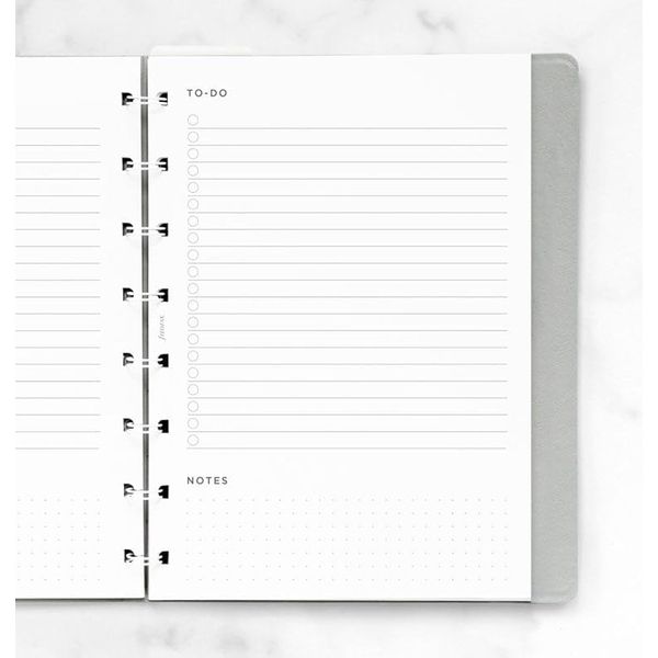 Filofax Minimal to Do Notebook Refill - A5,White