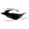earth reborn glasses while sleeping LAZY READERS Enjoy Smartphone Reading TV Back Prism Glasses Reflective Glasses