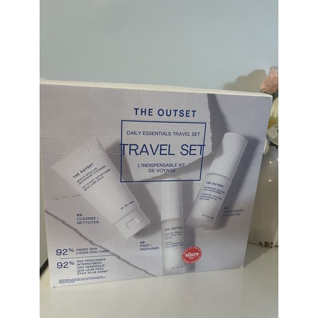 THE OUTSET DAILY ESSENTIALS TRAVEL 3Pc STARTER SET .NIB