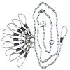 Lindy Chain Stringers - 9 Swiveled Moveable Snaps