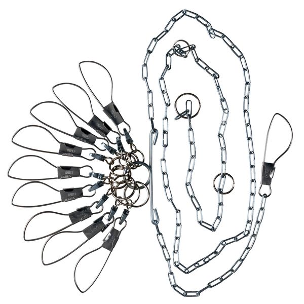 Lindy Chain Stringers - 9 Swiveled Moveable Snaps