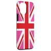 iPhone 12 Pro Max Cool Pink & Red British Art Flag The Union Jack Case