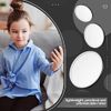 24 Pcs Inspirational Compact Mirror Round Portable Pocket Makeup Mirror for