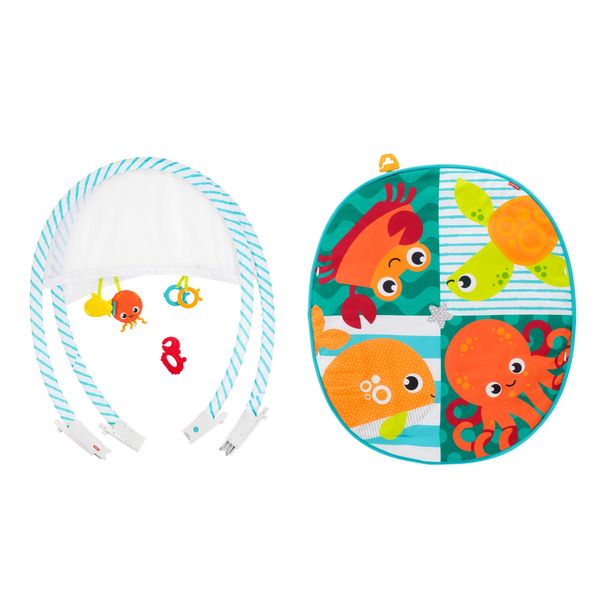 Fisher-Price FXC15 Fisher-Price FXC15 Foldable Sea Play Mat, Multi-Colour