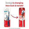 Colgate Replaceable Head Toothbrush Starter Kit, Optic White, 2 Brush Heads