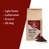 Lola Savannah Butter Pecan Ground Caffeinated Coffee, 2lb