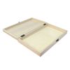Plain Rectangular Wooden Brush or Pencil Box Case - WBM0003