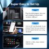 Carlinkit Wireless Android Auto Adapter,Converts OEM Wired to Wireless Android Auto,Plug and Play, Easy Setup,Android Auto Wireless Dongle(For Android Auto)