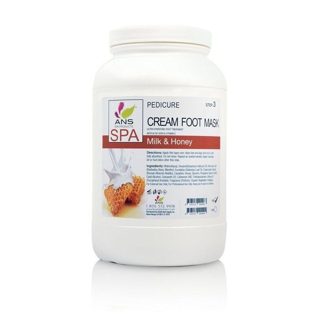 ANS Foot Mask - Milk & Honey 1 Gallon