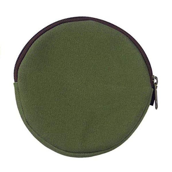 oxtos Round Canvas Camping Roaster Case, Khaki