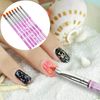 Olakin Nail Art Brushes Set[7 Pcs], Nail Art Painting Pen Brush Set, for Manicure Nail Art Design