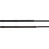 Camelot Rubberized Reins with Stops - Black