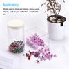 uxcell Acrylic Display Case Cube Shape Clear Box Black Base Square Cube Storage Box Dustproof Cube Clay Block 7.1x7.1x7.1cm 4pcs