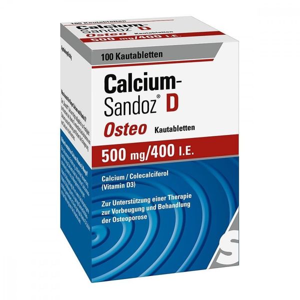 Calcium Sandoz D Osteo 50 Pack of 100