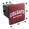 GRAPHICS & MORE Colgate University Raiders Logo Tow Trailer Hitch Cover Plug Insert 2"