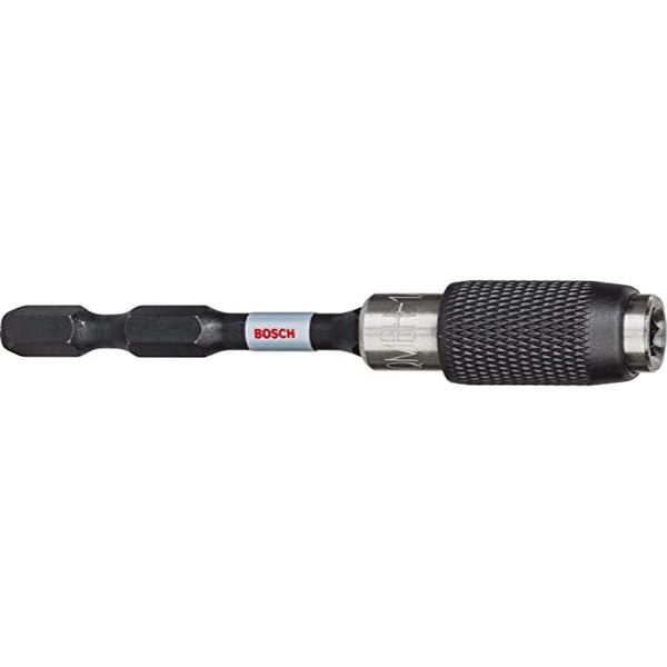Bosch Professional Quick Release Bit Holder (Impact Control, Pick and Click, 1/4-Inch Hex Shank)