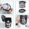 24 Packs Coffee Filters Discs Compatible with Mr Coffee Filter Replacement Charc