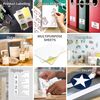 100 Sheets Multi Purpose A4 White MATT Self Adhesive/Sticky Back Label Home Desktop Compatible Printing Paper