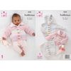 King Cole Knitting Pattern, Paper, Multicolor, 14” – 22” 36cm – 56cm