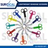 12 Pcs Plastic Handle Colored Bandage Scissors Scrub Nurse Idea German Grade