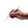 Okabe Yōshi KU-04B Mouth-Friendly Spoon, Integrated, Regular, Blue